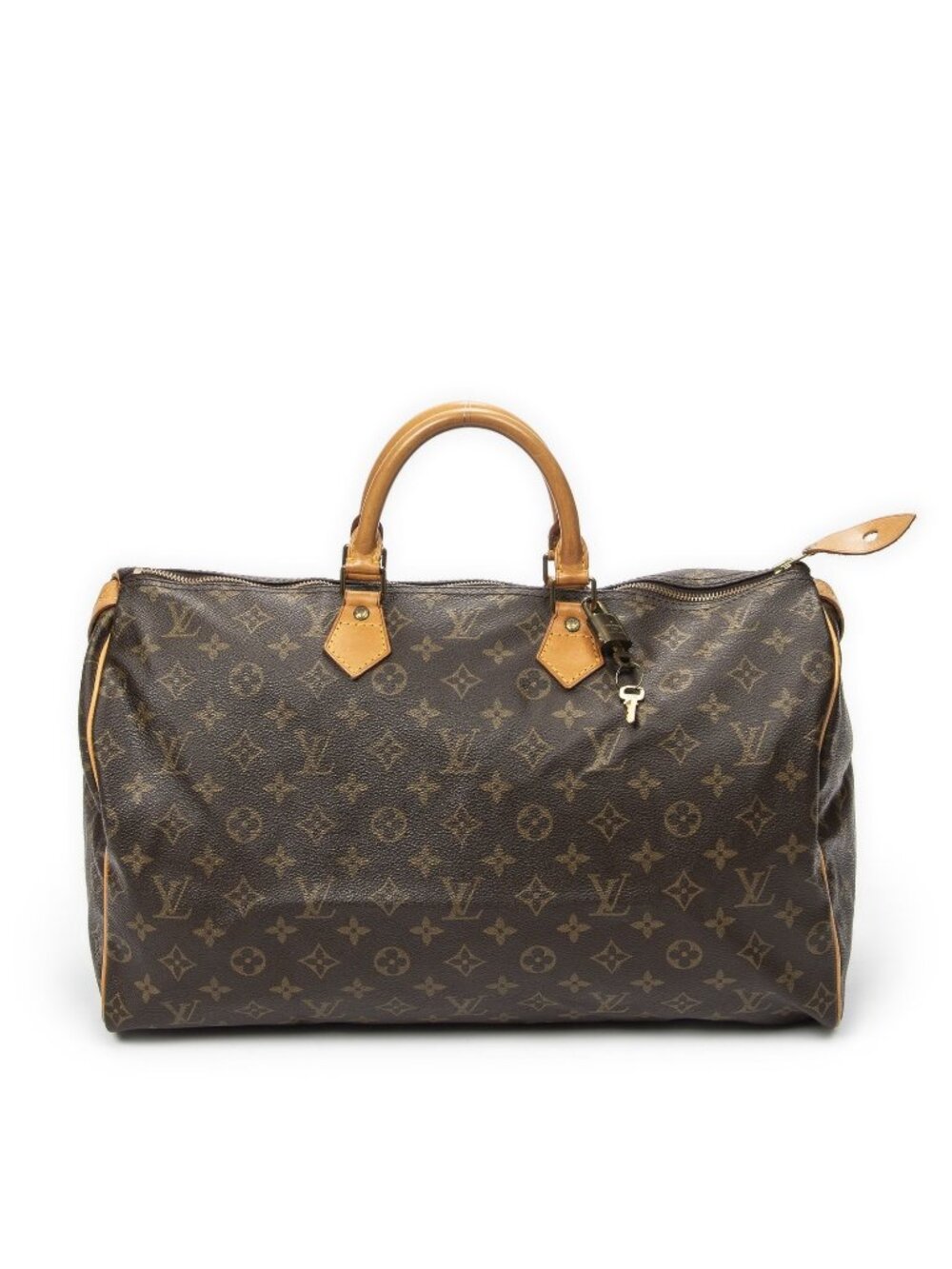 Louis Vuitton Speedy Brown Monogram Canvas Handbag